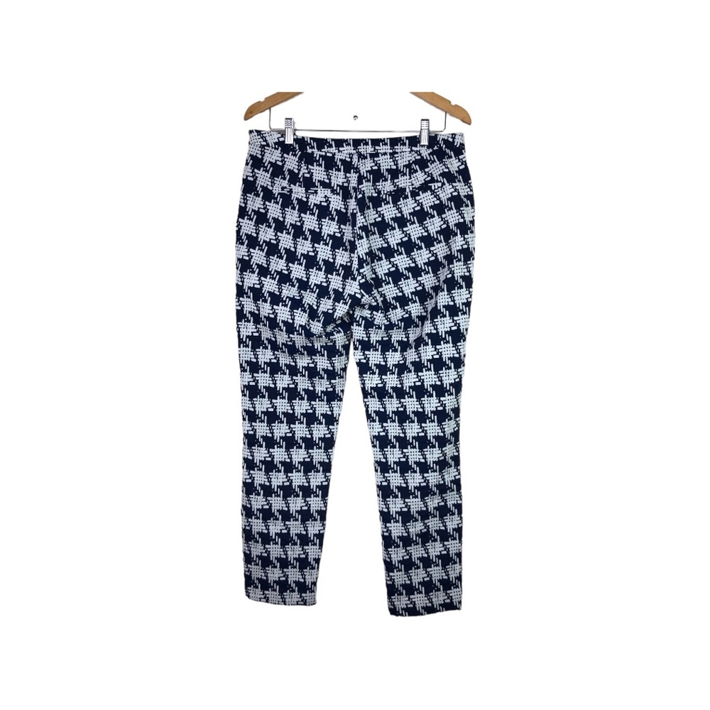 Zara. Zara Basic White Navy Patterns Lightweight … - image 2